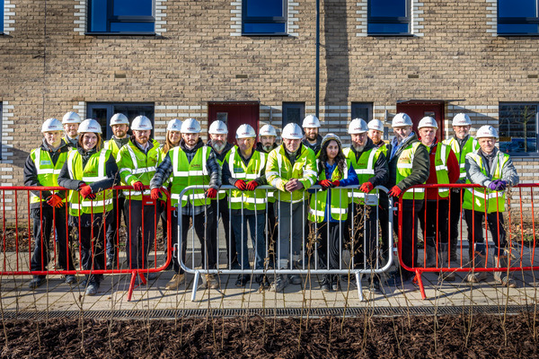 The Darlington Building Heroes Academy cohort visits Lovell site at The Cocoa Works, York