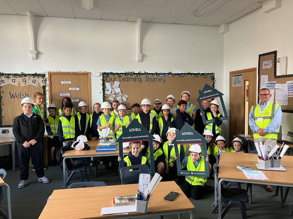 Lovell delivers health and safety sessions to Cardiff school children