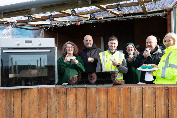 Lovell serves up new kitchen for Midlothian community charity 
