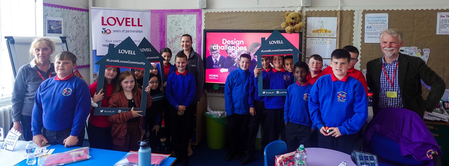 Lovell partners with MOBIE to deliver five educational sessions to Cardiff school children