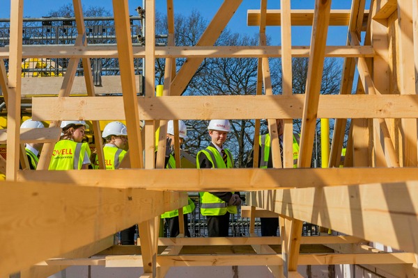 Lovell host workshops and site tours with King’s Lynn Academy to inspire the next generation of construction talent