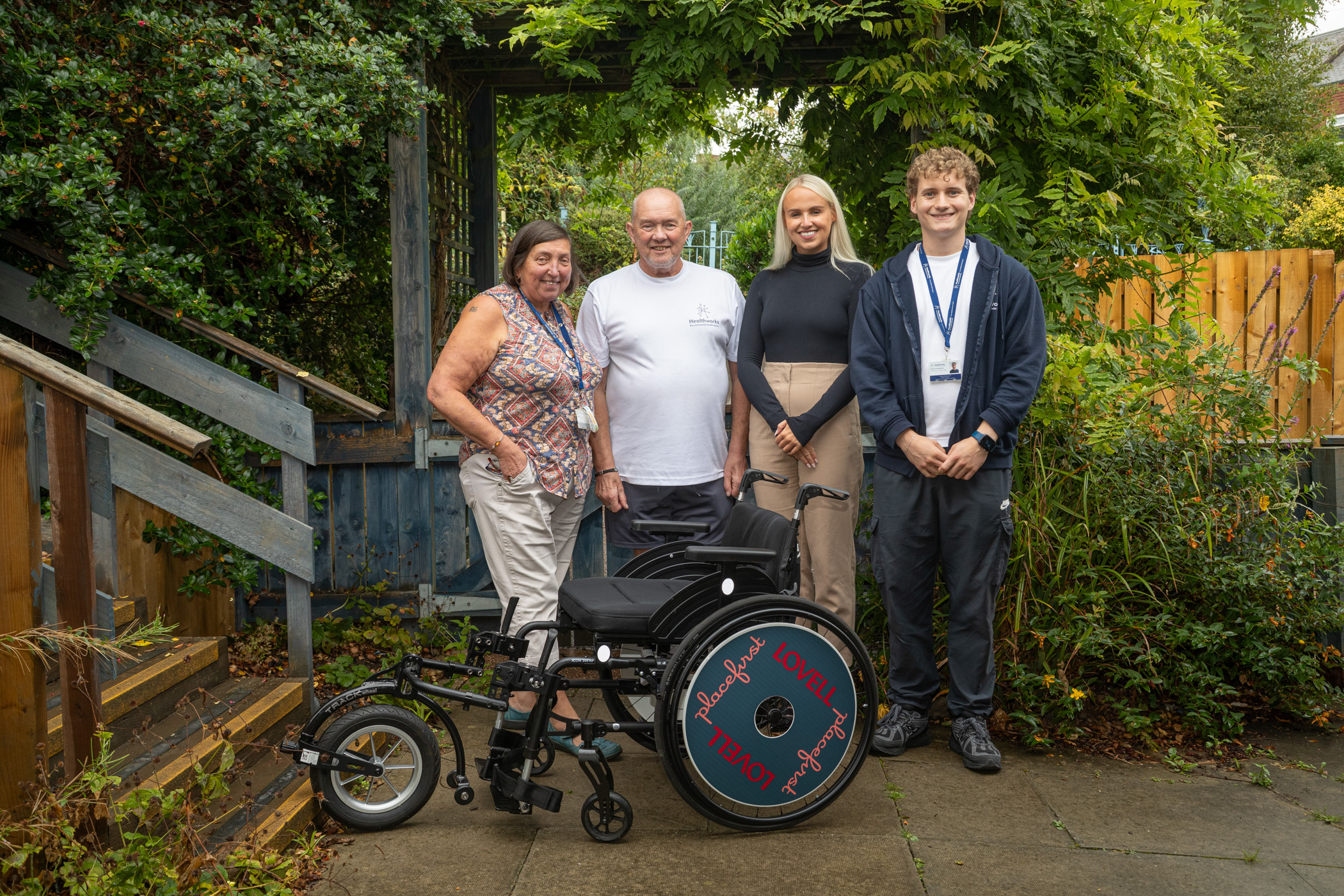 Sports wheelchair donation helps Newcastle man train for Great North Run