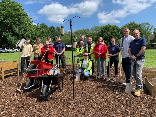 Lovell digs in to help create an edible garden at York Primary School