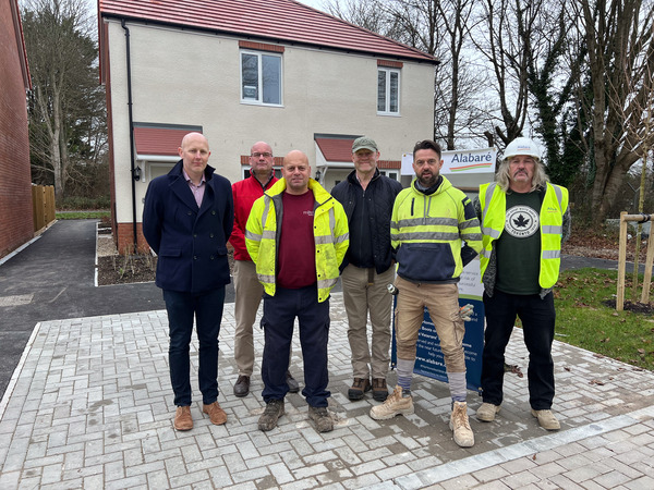 Veterans celebrate second year of success at Ludgershall building development