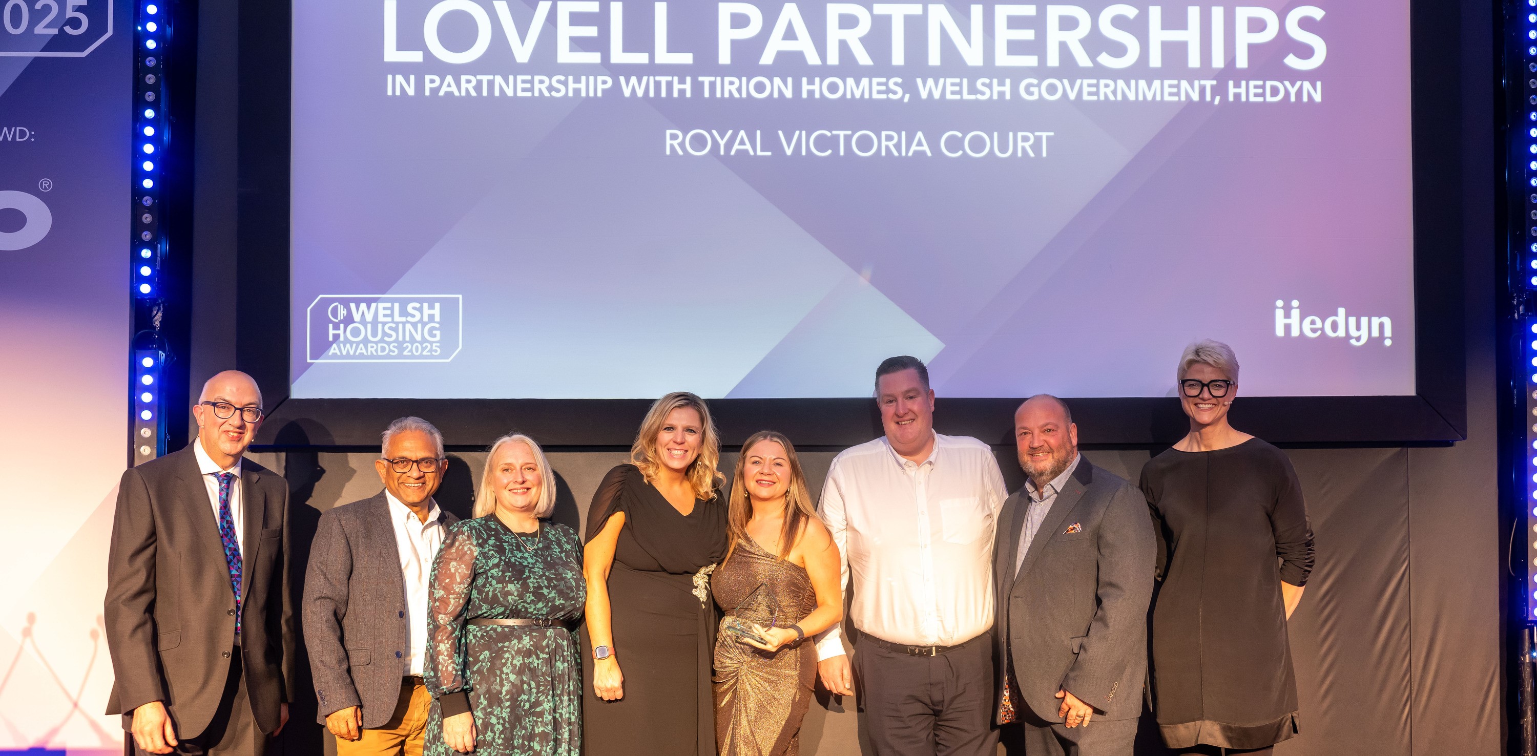 Lovell celebrates double win at Welsh Housing Awards 