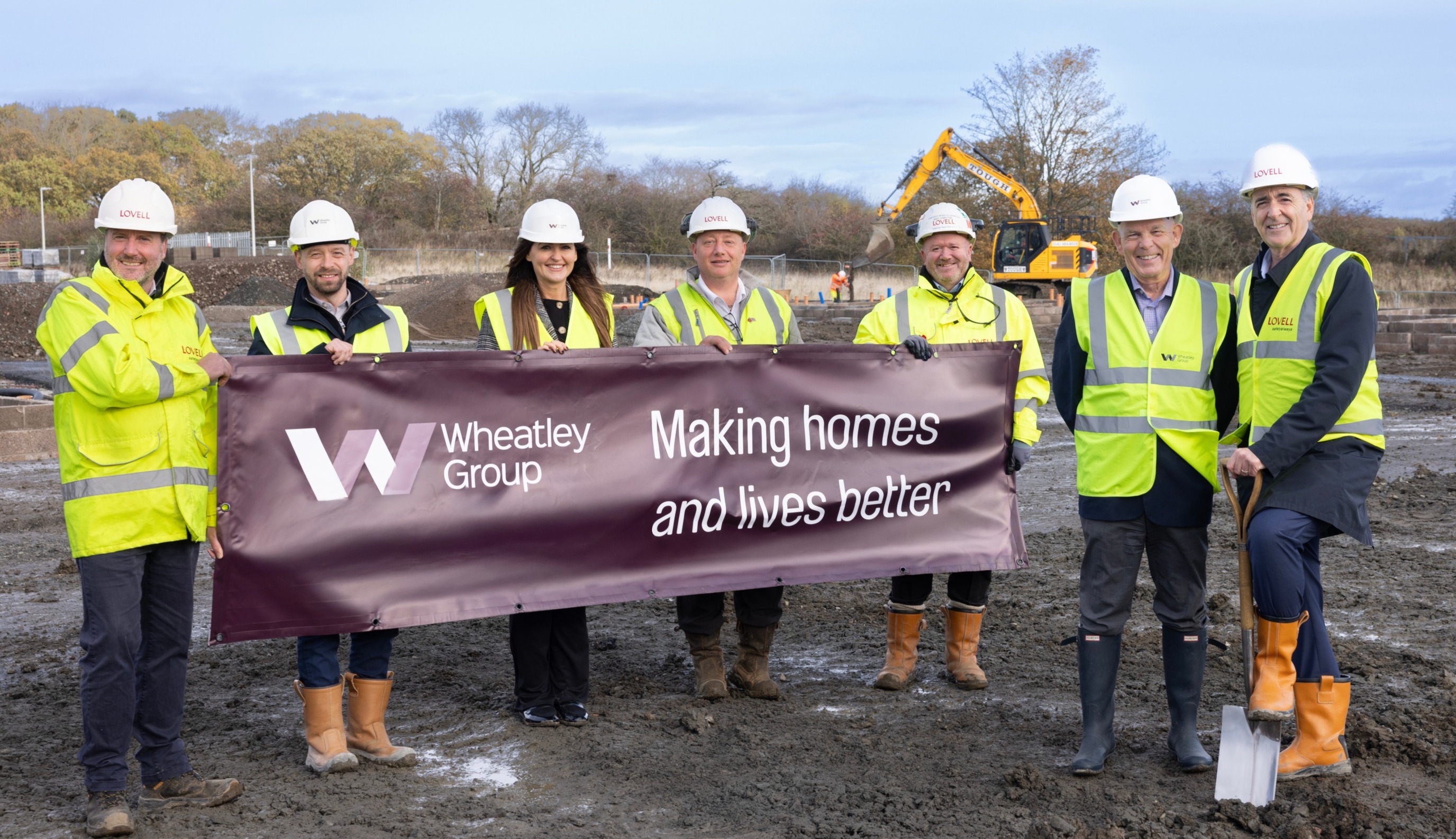 Lovell begins construction of much-needed social homes in West Lothian