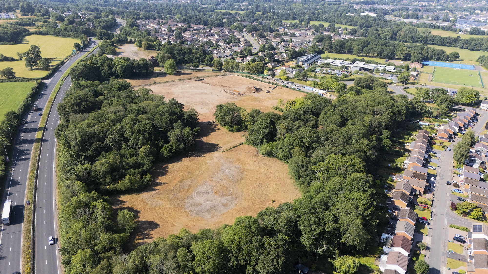 Contract awarded for 143 homes on the former County Hall site in Cwmbran 